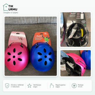 Vaikiškas šalmas 10 vnt. (5€/1vnt.)