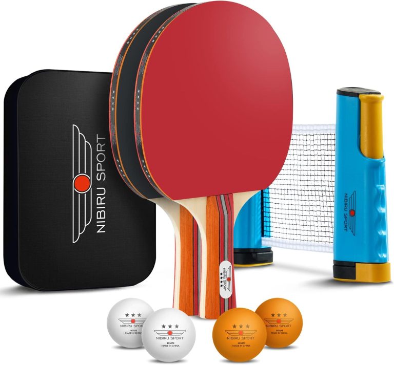 NIBIRU SPORT Stalo teniso rinkinys - Ping pong 10 vnt.