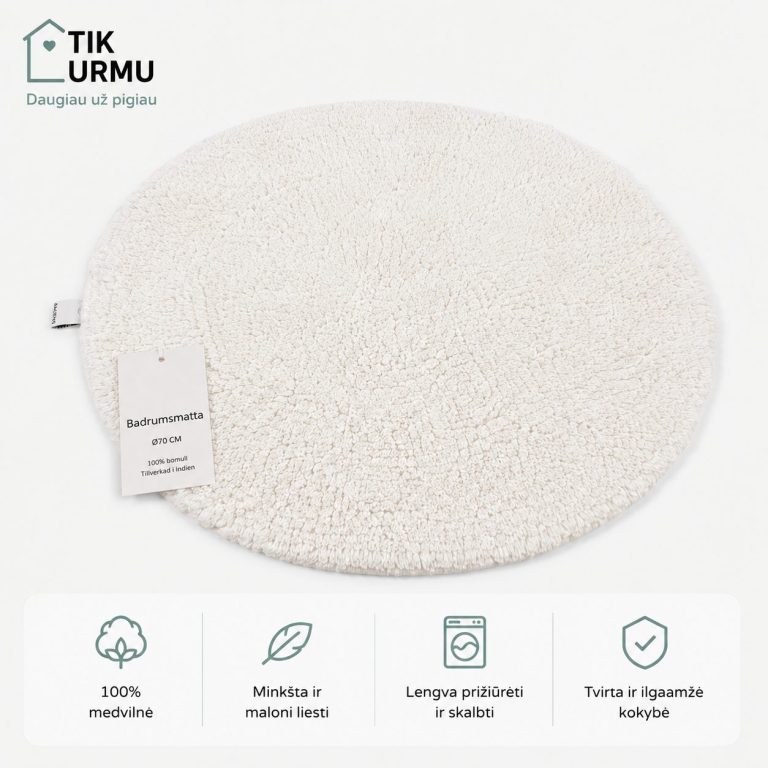 Kilimėlis 70cm skersmuo 16vnt.